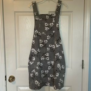 Flower overall dress